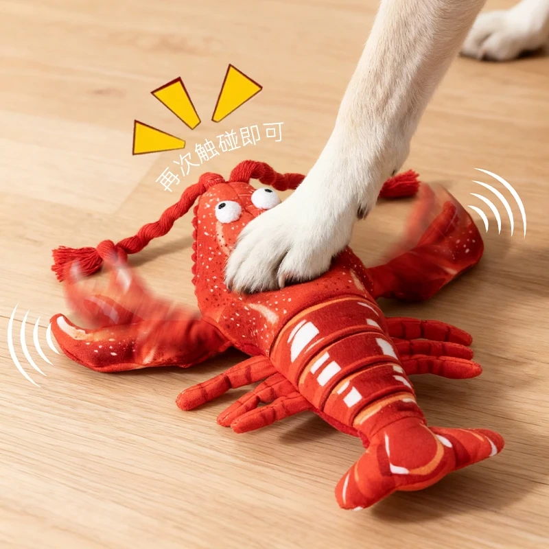 Simulation Call Lobster cat Toy Adult cat Baby cat Companion Boring Catnip Toy Dog Boring Pet Supplies
