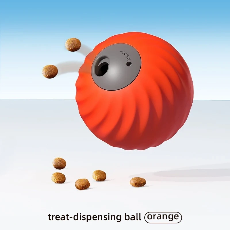 Electric Leaky Food Ball Toys Hidden Food Puzzle Self Fun Relieving Boredom Teasing Dogs Pet Toy Cute Bite Resistant Plush Cover