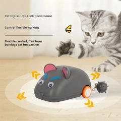 Cat Toy Electric Remote Control Mouse Running Car Cat Interactive Artifact Pet Toy Car