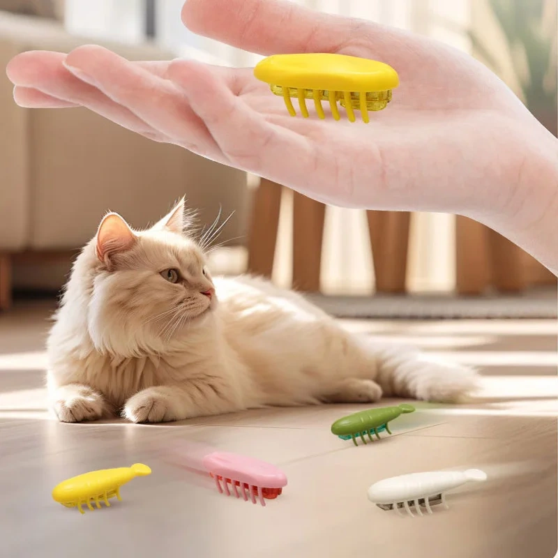 Interactive Smart Cat Toys-durable Plastic Electric Little Bug Small Indoor Toy