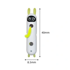 Intelligent Interactive Cat Stick with Feather Prey Tail Suitable for Automatic Swing Mobile wake-up Intelligent Sensing Cat Toy