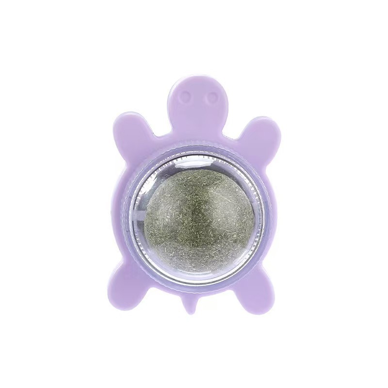 Catnip Cat Wall Stick-On Ball Toy Treats  Licking Catnip Cat Toys