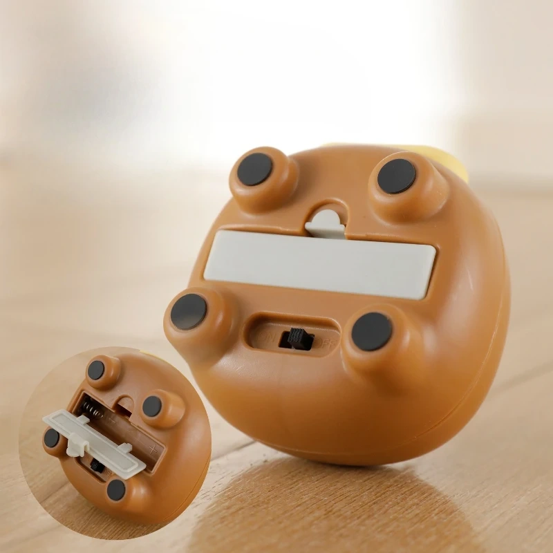Cat Teaser Toy Simulation Plastic Electric Interactive Kitten Toy Funny Cat Stick Rotating Pig Butterfly Cat Toy Accessories