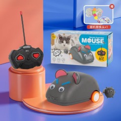 Cat Toy Electric Remote Control Mouse Running Car Cat Interactive
