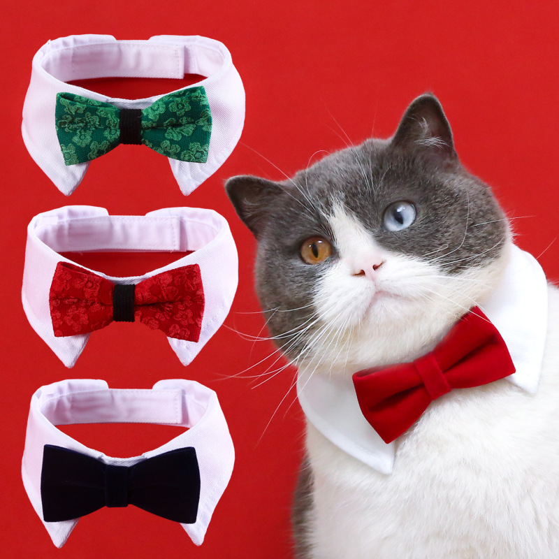 Pet Velvet Bow Tie