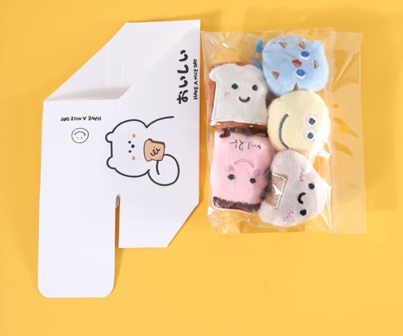 Strawberry New Series Toys Cat Toys In Blueberry Cookies Milk Rice Balls Toast Designs
