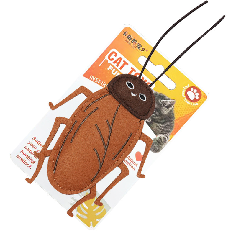 Felt Insects Spiders Bee Cat Catnip Toy