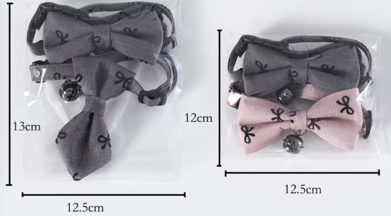 Pet Bow Collar Tie Cat Dog British Style Gentleman Tie
