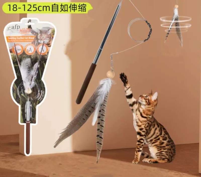 Cat Wand Natural Instinct Cat Wand Stick Toy