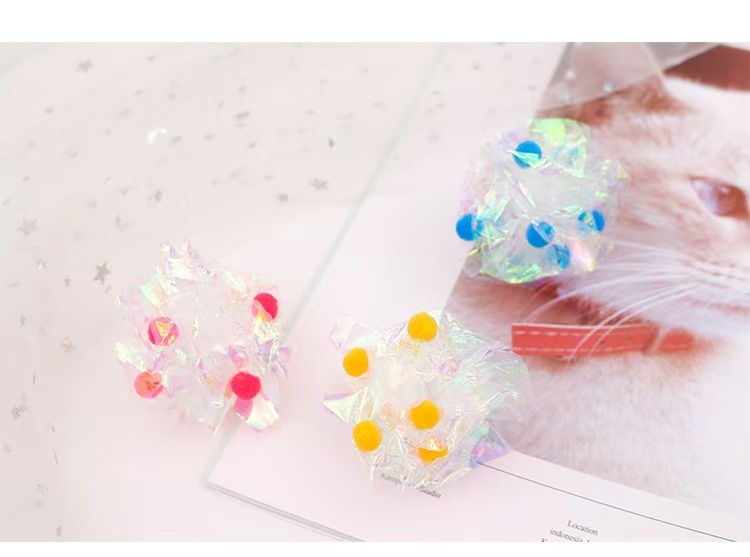 Cat Crinkle Toy Gift Box