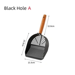 Stainless Steel Cat Litter Scoop Long Handle Pet Waste Shovel Cleaning Tool Toilet Garbage Picker Litter Box Cats Supplies
