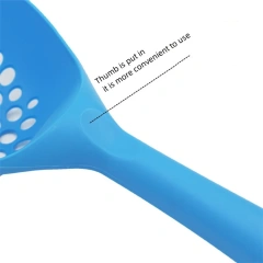 Extra Large Cat Litter Shovel Plus Thick Plastic Cat Poop Shovel Cat Toilet Litter Box Leakage Shovel
