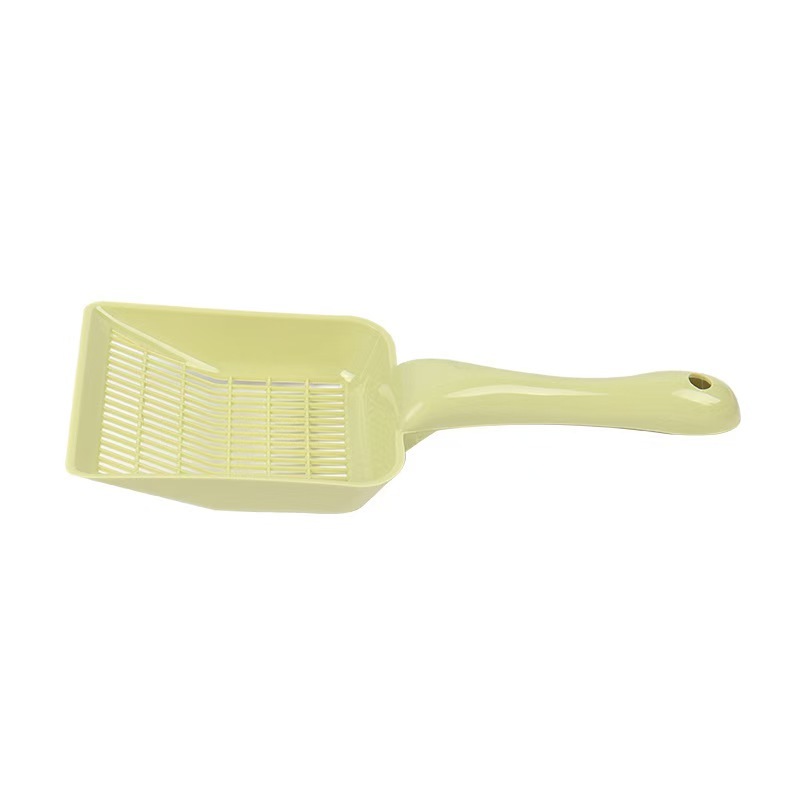 Durable Plastic Cat Litter Scoop with Holder Pet Clean Dirty Free From Hand Pet Shovel