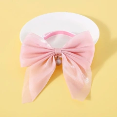 Breakaway Cat Collar with Bell Adjustable Velvet Cat Big Bowtie Collar Wedding Christmas Pet Accessories for Puppies Small Dogs