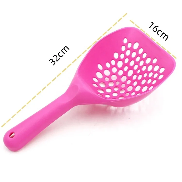Extra Large Cat Litter Shovel Plus Thick Plastic Cat Poop Shovel Cat Toilet Litter Box Leakage Shovel