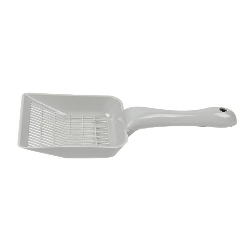 Durable Plastic Cat Litter Scoop with Holder Pet Clean Dirty Free From Hand Pet Shovel