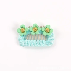 Pet Headdress Alloy Flower Pet Bb Clip Pet Hairpin Marzis Yorkshire Dog Hairpin