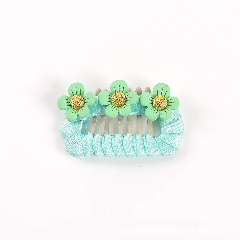 Pet Headdress Alloy Flower Pet Bb Clip Pet Hairpin Marzis Yorkshire Dog Hairpin