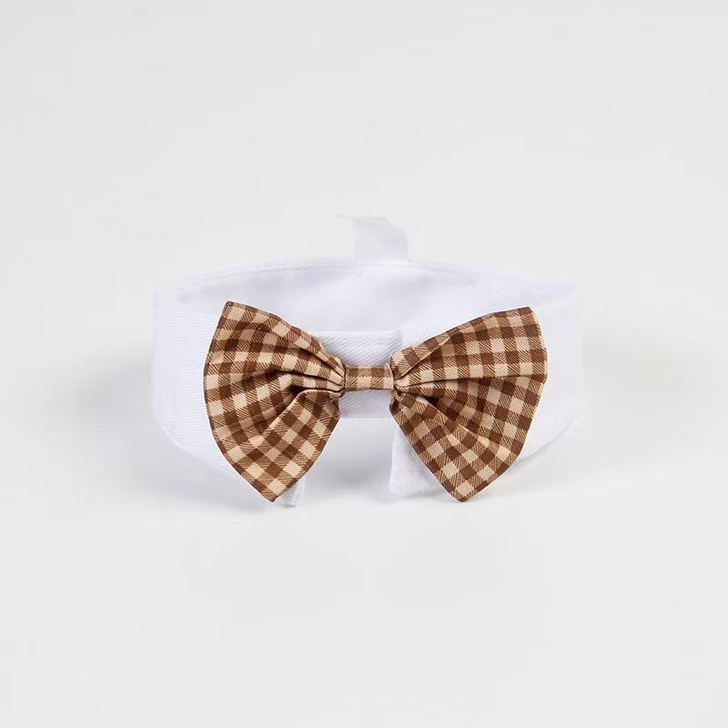Adjustable Formal Pet Bowtie Collar Neck Tie for Cats