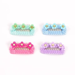 Pet Headdress Alloy Flower Pet Bb Clip Pet Hairpin Marzis Yorkshire Dog Hairpin