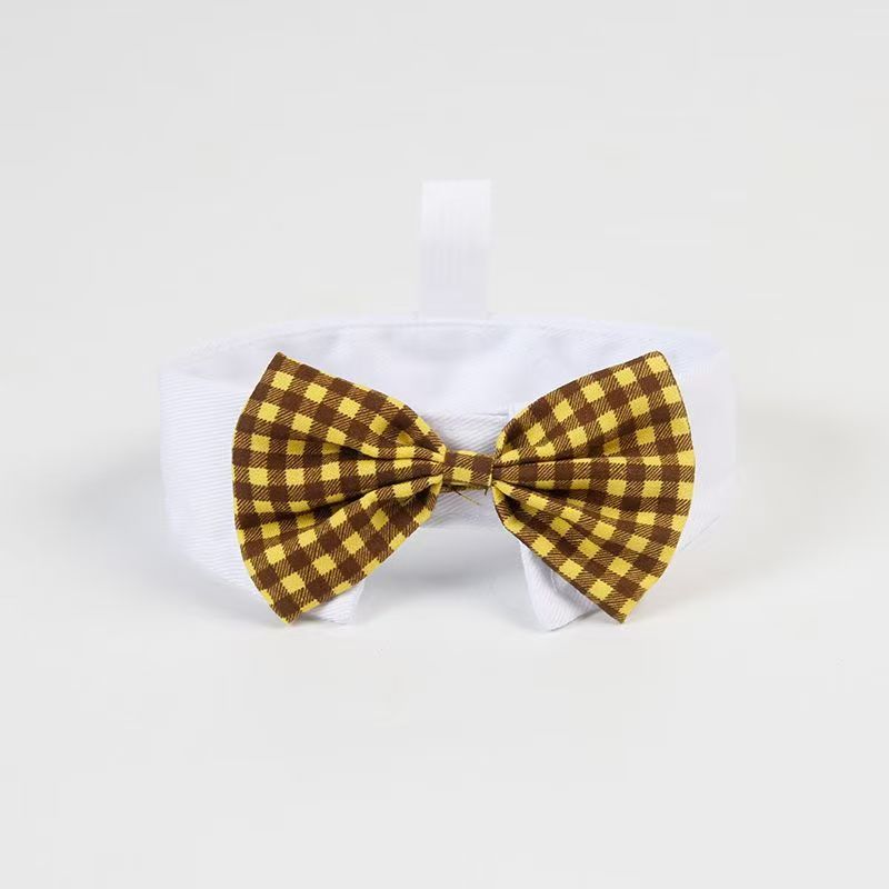 Adjustable Formal Pet Bowtie Collar Neck Tie for Cats