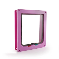 Acrylic Controllable Cat Door Cats Hole Dog Hole Doorway Pet Supplies Accessories Suitable for Wooden Doors and Glass Doors