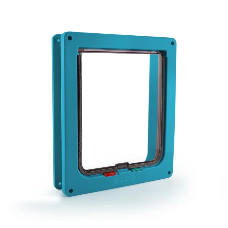 Acrylic Controllable Cat Door Cats Hole Dog Hole Doorway Pet Supplies Accessories Suitable for Wooden Doors and Glass Doors