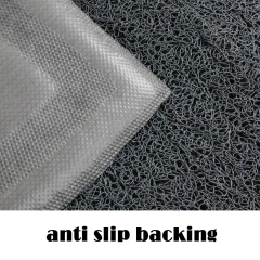 Waterproof Half Circle PVC Cat Litter Mat Non-Slip Solid Pet Mat for Cats and Small Animals