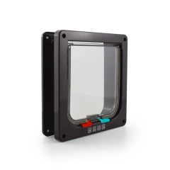 Acrylic Controllable Cat Door Cats Hole Dog Hole Doorway Pet Supplies Accessories Suitable for Wooden Doors and Glass Doors