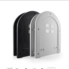 Pet Door 1PC Cat and Dog Plastic Screen Free Entry Magnetic with Window Flap Indoor Outdoor Pet Products