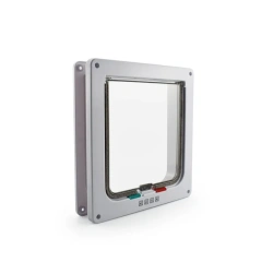 Acrylic Controllable Cat Door Cats Hole Dog Hole Doorway Pet Supplies Accessories Suitable for Wooden Doors and Glass Doors