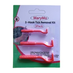 Pet Tick Removal Tool 3 Piece Set Lice Remover Flea Tick Hook Pet Lice Catcher
