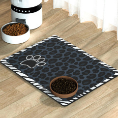 Pet food mats