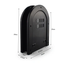 Pet Door 1PC Cat and Dog Plastic Screen Free Entry Magnetic with Window Flap Indoor Outdoor Pet Products