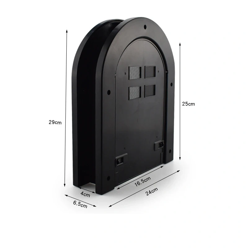 Pet Door 1PC Cat and Dog Plastic Screen Free Entry Magnetic with Window Flap Indoor Outdoor Pet Products