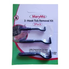 Pet Tick Removal Tool 3 Piece Set Lice Remover Flea Tick Hook Pet Lice Catcher
