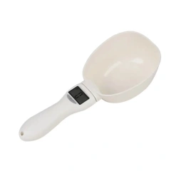 Pet cat food weighing electronic scale, cat dog pet supplies measuring spoon, cat food and dog food measuring weighing spoon