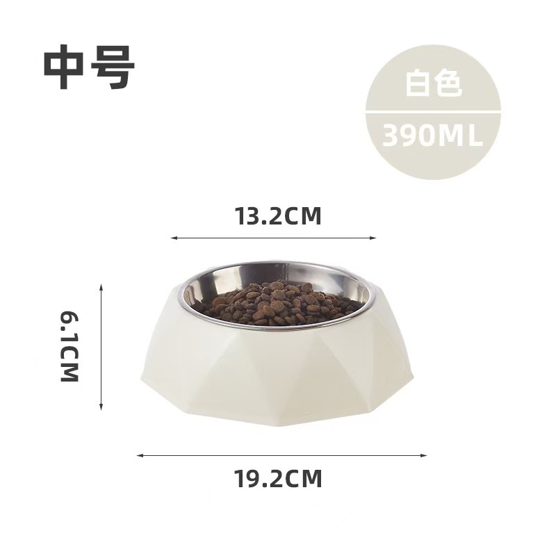 Pet stainless steel bowl