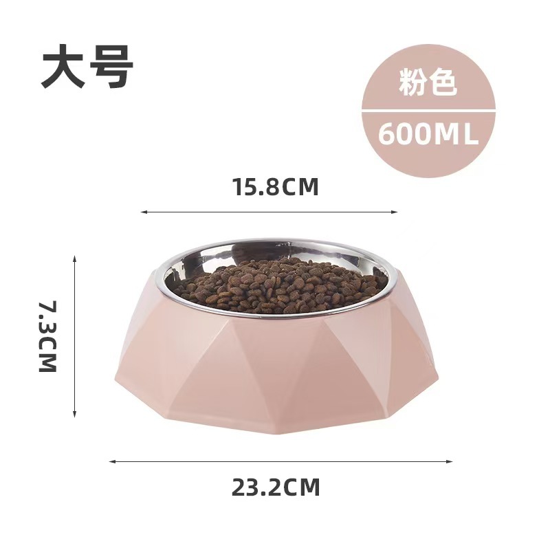 Pet stainless steel bowl