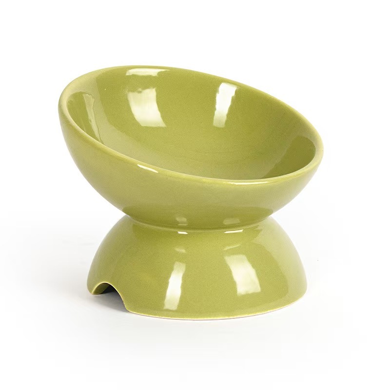 SALE-Ceramic Bowl Gradient Pet Food Water Feeders