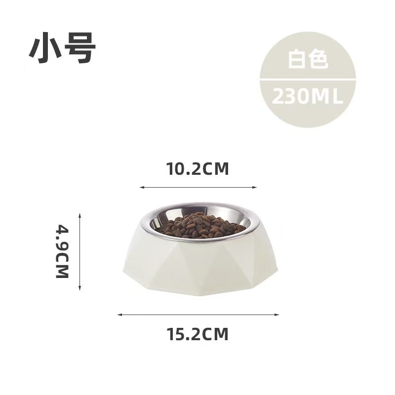 Pet stainless steel bowl