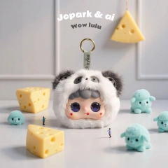 Interactive Doubao AI Plushie with Sensory Lights and Sounds Emotional Support Stuffed Doll for Children Girls