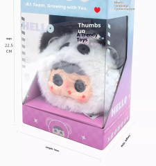 Interactive Doubao AI Plushie with Sensory Lights and Sounds Emotional Support Stuffed Doll
