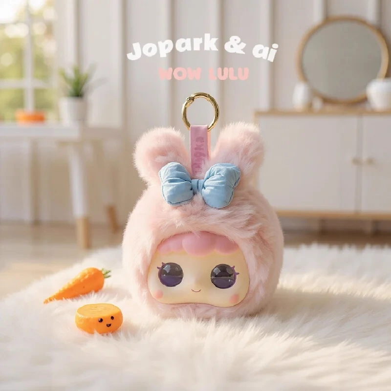 Interactive Doubao AI Plushie with Sensory Lights and Sounds Emotional Support Stuffed Doll for Children Girls