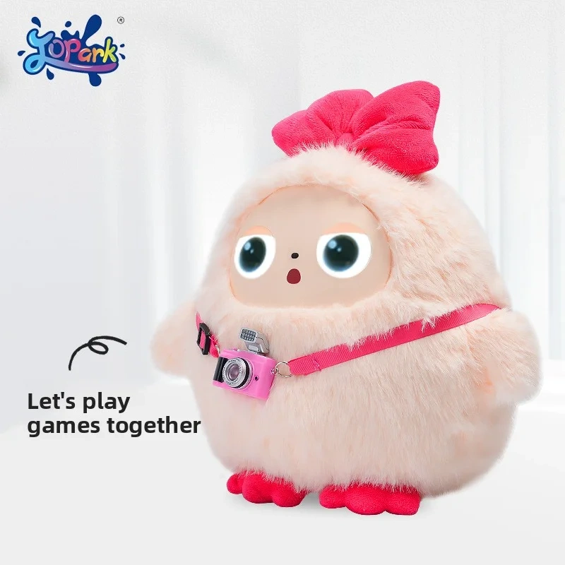 AI Chat Intelligent Toy Interactive Early Education Companion Robot Voice Music Playing Eye Doll Children's Gift Electronic Desk