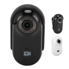 Pet Collar Camera  USB Electronic Stabilisation 2.4G Wireless Fidelity Wearable Video Recorder with APP for Outdoor Sports