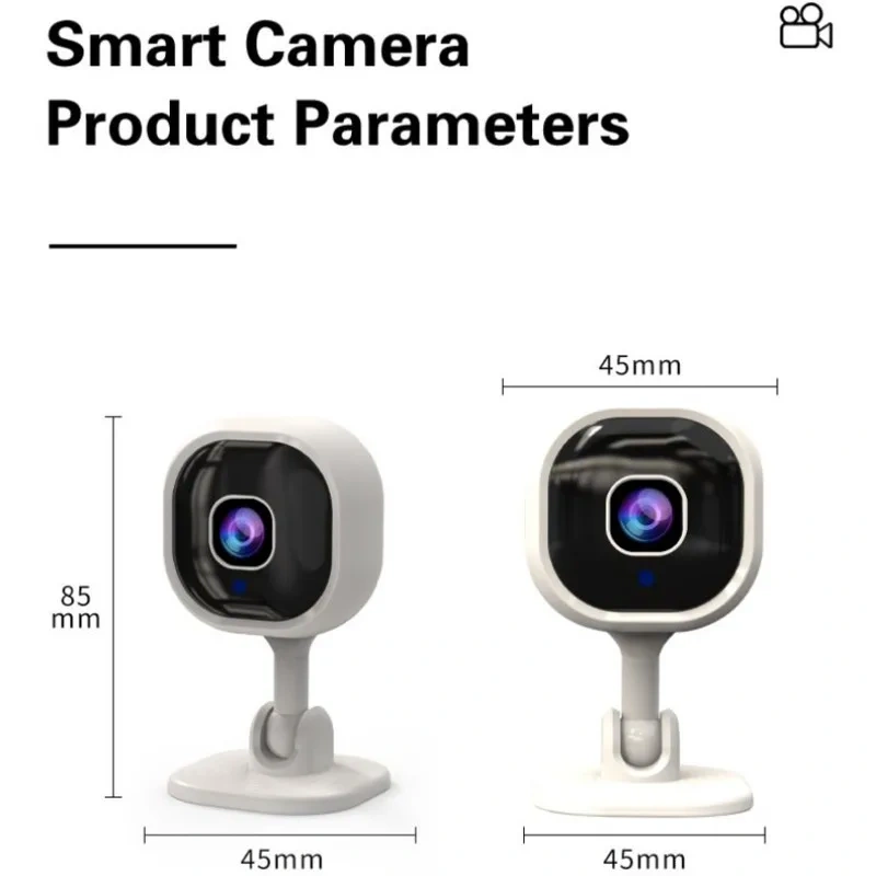 A3 High-definition Home Security Camera, Wireless WiFi Night Vision, 360 Degree Rotating Two-way Intercom Monitoring Camera