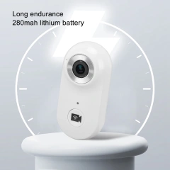 Pet Collar Camera  USB Electronic Stabilisation 2.4G Wireless Fidelity Wearable Video Recorder with APP for Outdoor Sports