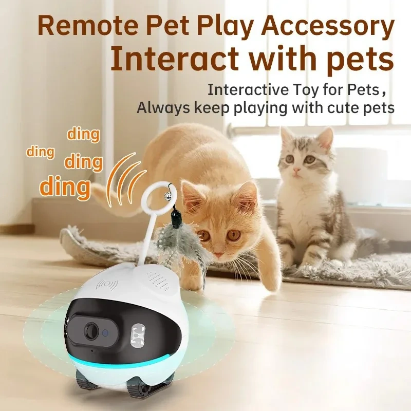 Pet camera mobile monitoring WiFi for the elderly and children 4g intelligent voice robot remote cat and dog