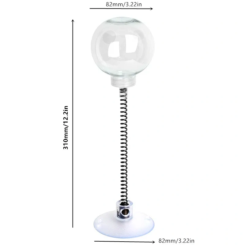 1pc Spring Cat Food Leakage Ball, Swing Self Entertainment Cat Treat Dispensing Ball Pet Puzzle Slow Feeder